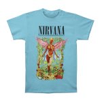 画像4: Unisex Nirvana in Utero Tee vintage style Print  Band T-Shirt  ニルヴァーナ ヴィンテージスタイルプリント 半袖ラウンドネック Tシャツ ユニセックス 男女兼用 バンドT (4)