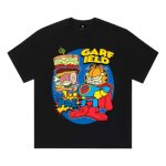 画像2: Unisex Superman Garfield  Print Short Sleeve T-Shirt  スーパーマン ガーフィールド プリント 半袖ラウンドネック Tシャツ ユニセックス 男女兼用 (2)