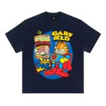 画像5: Unisex Superman Garfield  Print Short Sleeve T-Shirt  スーパーマン ガーフィールド プリント 半袖ラウンドネック Tシャツ ユニセックス 男女兼用 (5)