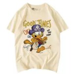 画像7: Pirates Garfield Short Sleeve T-shirt  海賊 ガーフィールド プリント 半袖Tシャツ (7)