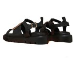 画像3: Rhinestone Square Buckle Rhinestone Sandals shoes  　 ラインストーンスクエアバックルラインストーンサンダル  シューズ　 (3)