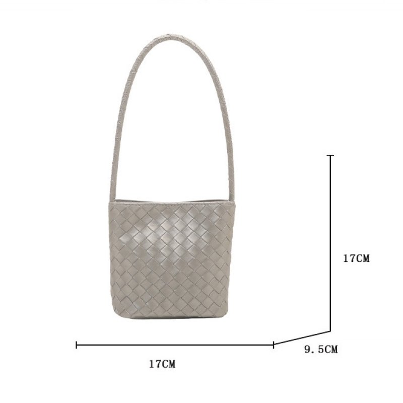 画像8: Mesh Style Leather Tote Shoulder Underarm Mini Bag　 メッシュスタイルレザートートショルダーアンダーアームミニバッグ (8)