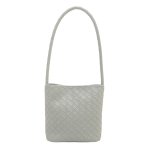 画像1: Mesh Style Leather Tote Shoulder Underarm Mini Bag　 メッシュスタイルレザートートショルダーアンダーアームミニバッグ (1)
