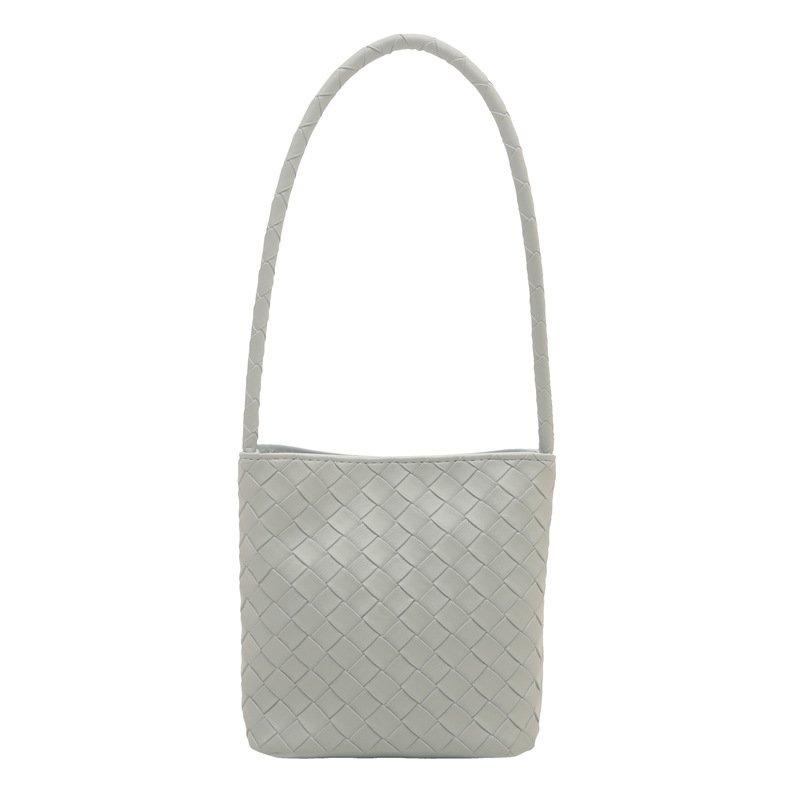 画像1: Mesh Style Leather Tote Shoulder Underarm Mini Bag　 メッシュスタイルレザートートショルダーアンダーアームミニバッグ (1)