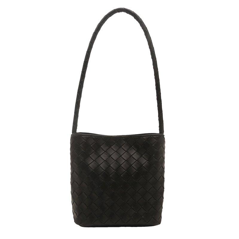 画像3: Mesh Style Leather Tote Shoulder Underarm Mini Bag　 メッシュスタイルレザートートショルダーアンダーアームミニバッグ (3)