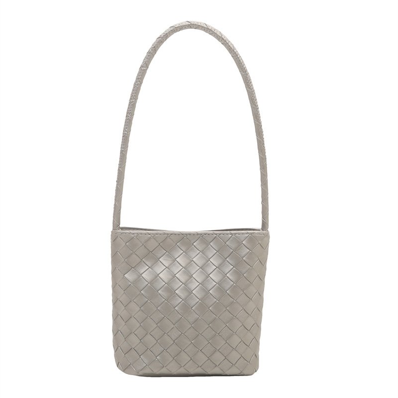 画像4: Mesh Style Leather Tote Shoulder Underarm Mini Bag　 メッシュスタイルレザートートショルダーアンダーアームミニバッグ (4)