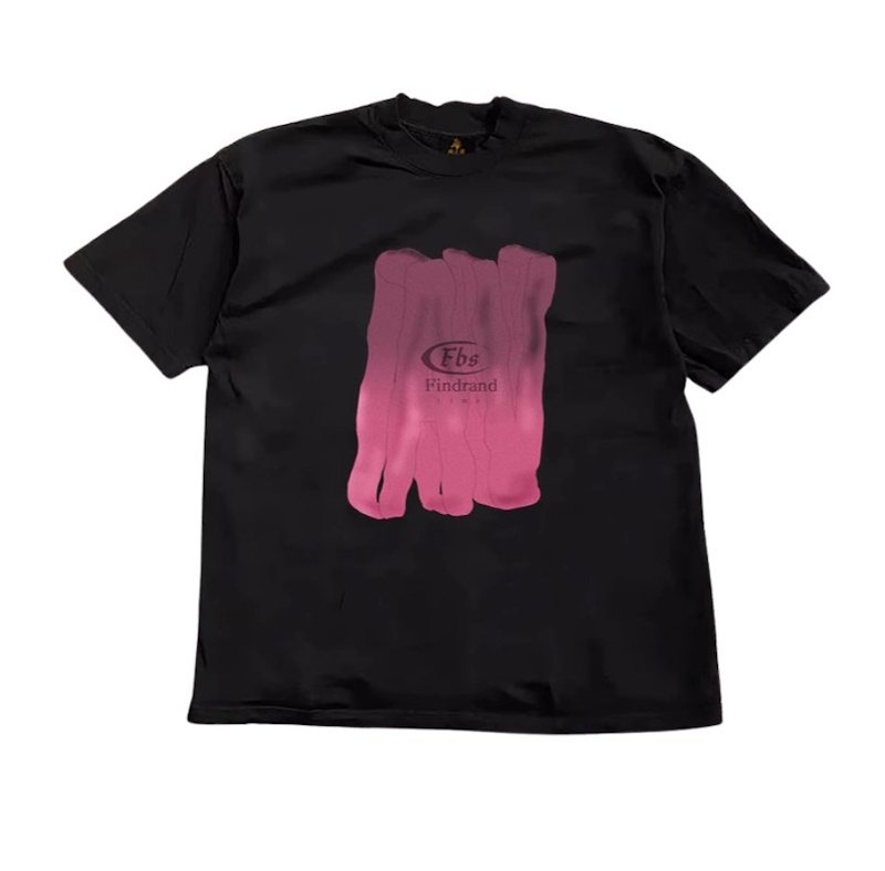 画像1: Unisex Findrand graffiti style Print T-Shirt 男女兼用フィンドランドグラフィックプリント 半袖ラウンドネック Tシャツ  (1)