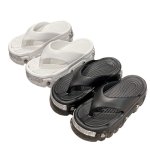 画像3:  Unisex Metallic EVA thong platform sandals slippers   男女兼用 メタリック付き厚底プラットフォームトングEVAサンダルスリッパシャワー ビーチサンダル シューズ (3)