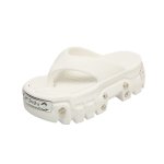 画像2:  Unisex Metallic EVA thong platform sandals slippers   男女兼用 メタリック付き厚底プラットフォームトングEVAサンダルスリッパシャワー ビーチサンダル シューズ (2)