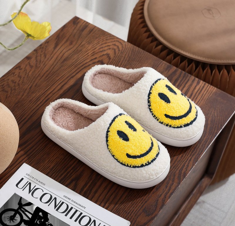 画像8: Smile Fur Slippers Sandals ユニセックススマイルファー サンダル スリッパ (8)