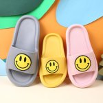 画像3: Kids＆ Women Smile flat sandals flip flops  soft bottom sandals slipper sunisex  プラットフォームスマイルフリップフロップサンダルシャワーサンダル ビーチサンダル　ユニセックス男女兼用 (3)