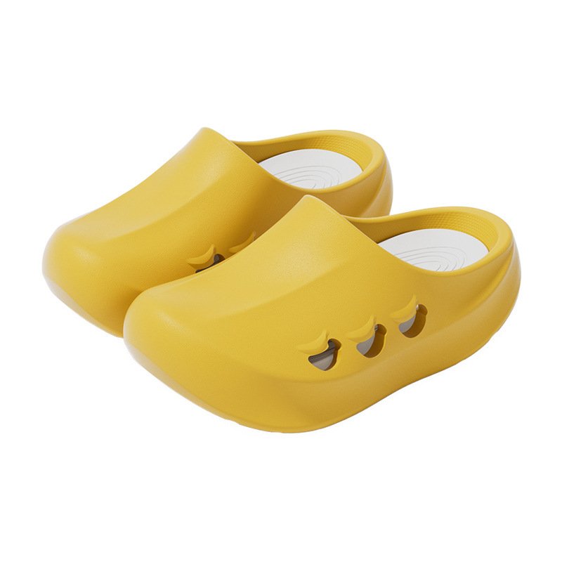 画像1:  Unisex EVA platform banana shoe slippers  Sandals    男女兼用 プラットフォーム厚底バナナサンダルスリッパシャワー ビーチサンダル シューズ (1)