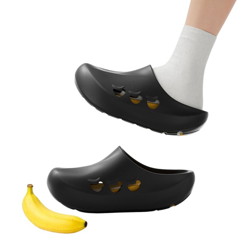 画像5:  Unisex EVA platform banana shoe slippers  Sandals    男女兼用 プラットフォーム厚底バナナサンダルスリッパシャワー ビーチサンダル シューズ (5)