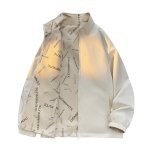 画像6: SALE セール Unisex Logo Windrunner Rreversible Jacket windbreaker ユニセックス 男女兼用 リバーシブル ロゴ ウィンドブレーカー ジャケット ジャンパー (6)