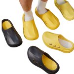 画像4:  Unisex EVA platform banana shoe slippers  Sandals    男女兼用 プラットフォーム厚底バナナサンダルスリッパシャワー ビーチサンダル シューズ (4)