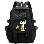 画像1: Snoopy Print backpack tote shoulder bag　ユニセックス男女兼用スヌーピーバックパックリュックサックトートショルダーバッグ (1)
