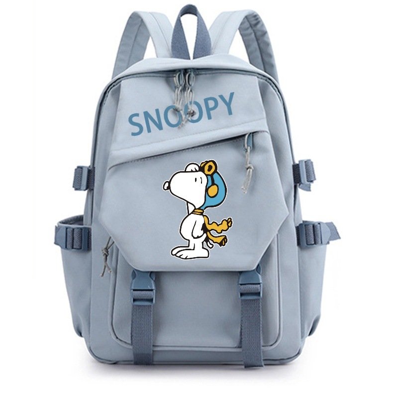 画像3: Snoopy Print backpack tote shoulder bag　ユニセックス男女兼用スヌーピーバックパックリュックサックトートショルダーバッグ (3)