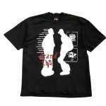 画像3: Retro silhouette print Round Neck T-Shirt   ユニセックス 男女兼用レトロシルエットプリント  半袖 Tシャツ (3)