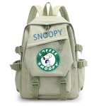 画像4: Snoopy Print backpack tote shoulder bag　ユニセックス男女兼用スヌーピーバックパックリュックサックトートショルダーバッグ (4)
