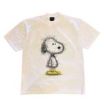 画像2: Fuzzy illustration Snoopy Print T-Shirt スヌーピー イラストプリント Tシャツ ユニセックス 男女兼用 (2)