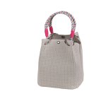 画像4: Rope Handles Knit Tote/Shoulder Underarm Shopping Bag　ロープハンドルニットトートショルダーショッピングバッグ (4)