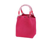画像2: Rope Handles Knit Tote/Shoulder Underarm Shopping Bag　ロープハンドルニットトートショルダーショッピングバッグ (2)