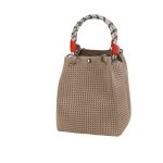 画像3: Rope Handles Knit Tote/Shoulder Underarm Shopping Bag　ロープハンドルニットトートショルダーショッピングバッグ (3)