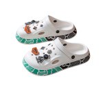 画像3:  Unisex EVA platform  Studded & Astronaut Clog Sandals/Slippers  男女兼用 プラットフォーム厚底スタッズ＆宇宙飛行士クロッグサンダルスリッパシャワー ビーチサンダル シューズ (3)