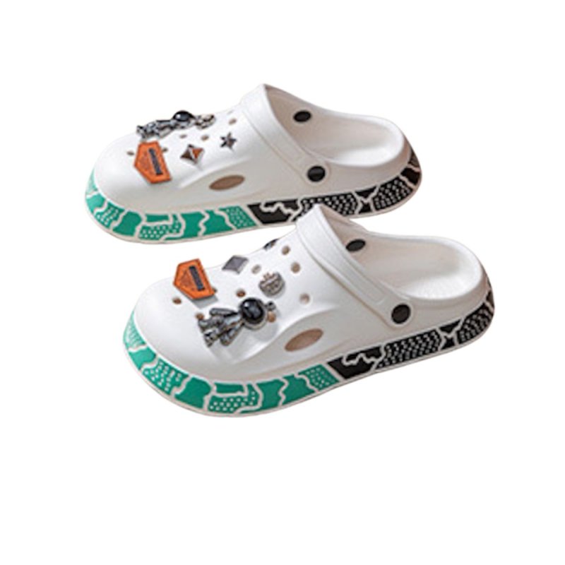 画像3:  Unisex EVA platform  Studded & Astronaut Clog Sandals/Slippers  男女兼用 プラットフォーム厚底スタッズ＆宇宙飛行士クロッグサンダルスリッパシャワー ビーチサンダル シューズ (3)