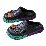 画像2:  Unisex EVA platform  Studded & Astronaut Clog Sandals/Slippers  男女兼用 プラットフォーム厚底スタッズ＆宇宙飛行士クロッグサンダルスリッパシャワー ビーチサンダル シューズ (2)