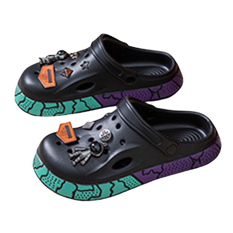 画像2:  Unisex EVA platform  Studded & Astronaut Clog Sandals/Slippers  男女兼用 プラットフォーム厚底スタッズ＆宇宙飛行士クロッグサンダルスリッパシャワー ビーチサンダル シューズ (2)