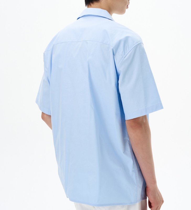 画像6: Palm tree embroidery Open-Collar Shirt パームツリー刺繍オープンシャツ ユニセックス 男女兼用 (6)