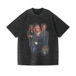 画像6: Vintage Wash Nirvana vintage style Print round neck short sleeve T-shirt  ユニセックス 男女兼用 ヴィンテージウォッシュ ニルヴァーナビンテージスタイルフォトプリントラウンドネック Tシャツ (6)