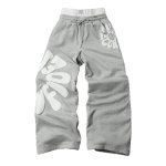 画像3: Street Hip-Hop Letter-Print Sweatpants ユニセックス 男女兼用 ストリートヒップホップレタープリントスウェットパンツ (3)