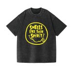 画像5: Vintage Wash Nirvana vintage style Print round neck short sleeve T-shirt  ユニセックス 男女兼用 ヴィンテージウォッシュ ニルヴァーナビンテージスタイルフォトプリントラウンドネック Tシャツ (5)