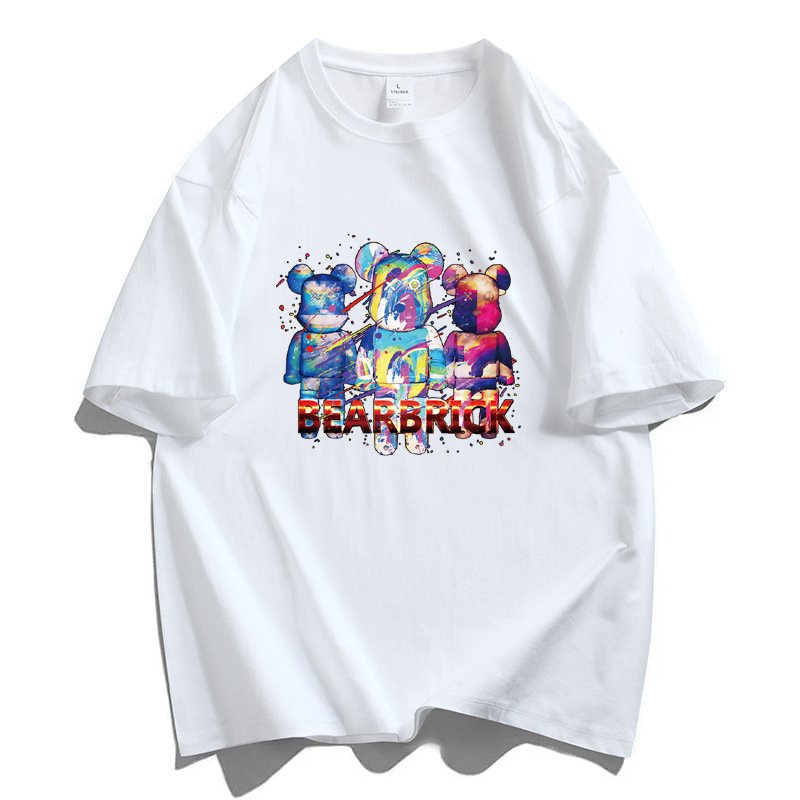 画像9: Bearbrick kaws Print T-shit　ユニセックス 男女兼用ベアブリック カウズ プリントTシャツ (9)