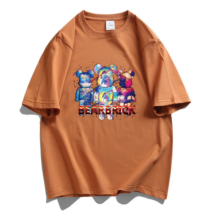 画像13: Bearbrick kaws Print T-shit　ユニセックス 男女兼用ベアブリック カウズ プリントTシャツ (13)