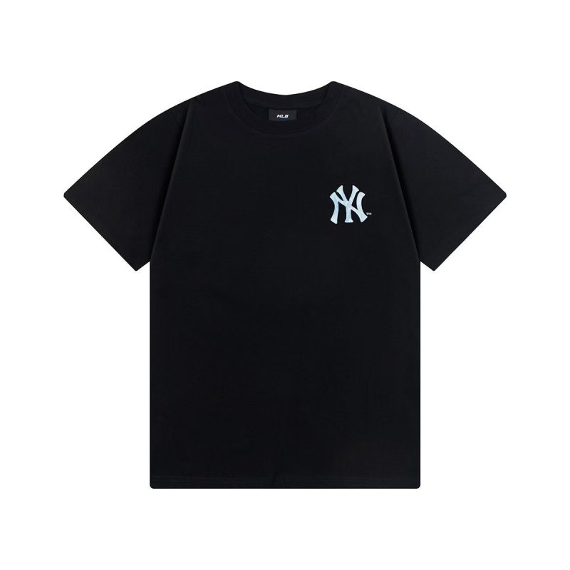 画像5: MLB New York Yankees Monogram Print Round Neck T-Shirt   ユニセックス 男女兼用 MLBニューヨークヤンキースモノグラムプリント  半袖 Tシャツ (5)
