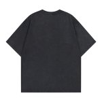 画像7: Graffiti Vintage-Style Snoopy Print Round Neck T-Shirt   ユニセックス 男女兼用  グラフィティ ヴィンテージスタイルスヌーピープリント 半袖 Tシャツ (7)