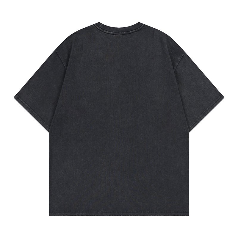 画像7: Graffiti Vintage-Style Snoopy Print Round Neck T-Shirt   ユニセックス 男女兼用  グラフィティ ヴィンテージスタイルスヌーピープリント 半袖 Tシャツ (7)