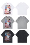 画像5: Graffiti Vintage-Style Snoopy Print Round Neck T-Shirt   ユニセックス 男女兼用  グラフィティ ヴィンテージスタイルスヌーピープリント 半袖 Tシャツ (5)