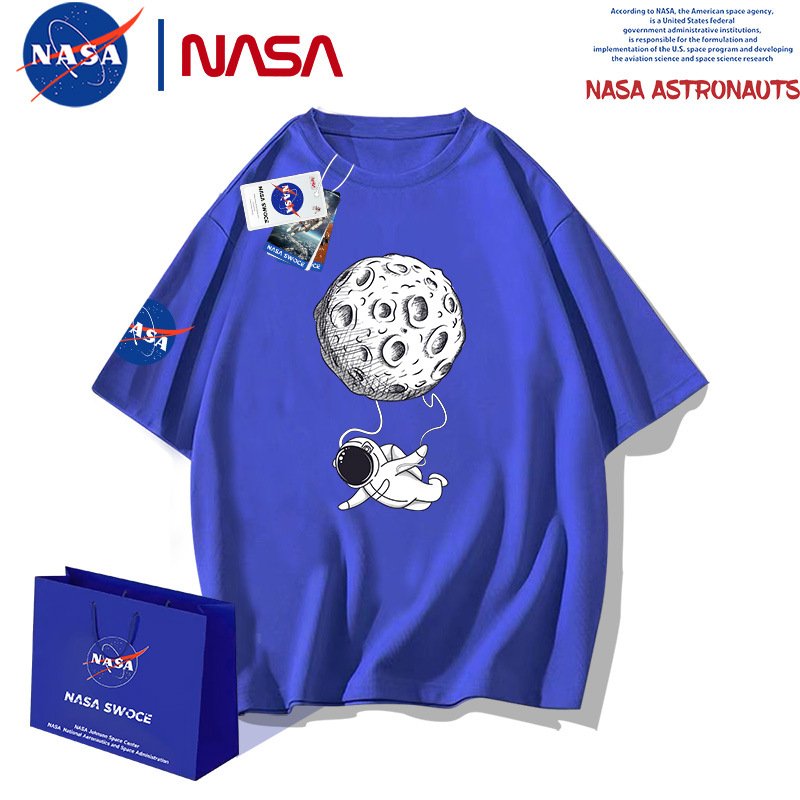 画像5: Unisex Nasa x astronaut diving T-shirt Kids Unisex 男女兼用 ユニセックス NASA ナサ 宇宙飛行士 ダイビング Tシャツ 子供サイズあり (5)