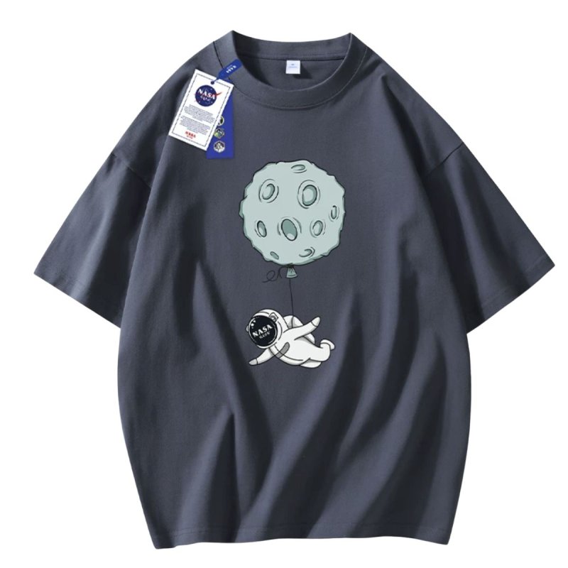 画像14: Unisex nasa x astronaut planet balloon diving T-shirt　男女兼用ユニセックスNASA ナサ 宇宙飛行士 惑星 プラネット バルーン ダイビングTシャツ (14)