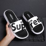 画像3: Unisex SUPER Logo Flat Sandals  slippers  ユニセックス 男女兼用 スーパーロゴ フリップ フロップサンダル シャワーサンダル ビーチサンダル　 (3)