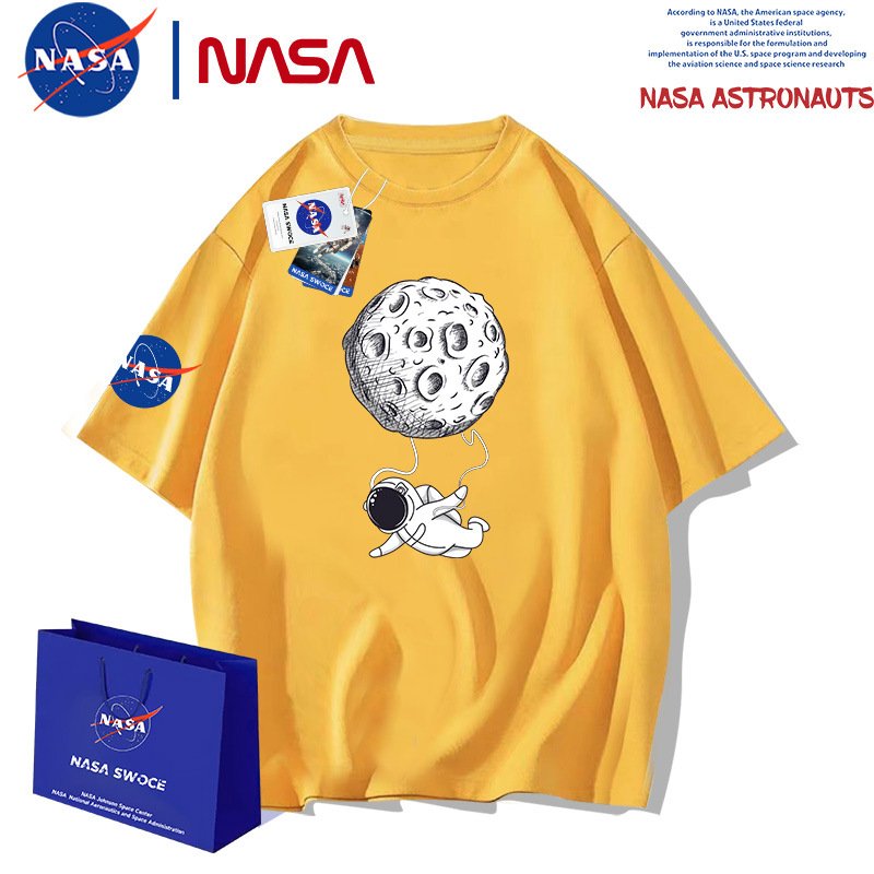 画像3: Unisex Nasa x astronaut diving T-shirt Kids Unisex 男女兼用 ユニセックス NASA ナサ 宇宙飛行士 ダイビング Tシャツ 子供サイズあり (3)