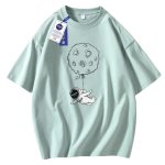 画像16: Unisex nasa x astronaut planet balloon diving T-shirt　男女兼用ユニセックスNASA ナサ 宇宙飛行士 惑星 プラネット バルーン ダイビングTシャツ (16)