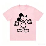 画像6: Broken Mickey Mouse Print Round-Neck T-Shirt　ユニセックス 男女兼用 ブロークンミッキーマウスプリントラウンドネックTシャツ (6)