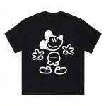 画像4: Broken Mickey Mouse Print Round-Neck T-Shirt　ユニセックス 男女兼用 ブロークンミッキーマウスプリントラウンドネックTシャツ (4)
