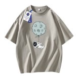 画像10: Unisex nasa x astronaut planet balloon diving T-shirt　男女兼用ユニセックスNASA ナサ 宇宙飛行士 惑星 プラネット バルーン ダイビングTシャツ (10)