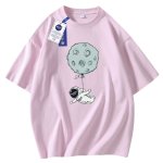 画像11: Unisex nasa x astronaut planet balloon diving T-shirt　男女兼用ユニセックスNASA ナサ 宇宙飛行士 惑星 プラネット バルーン ダイビングTシャツ (11)